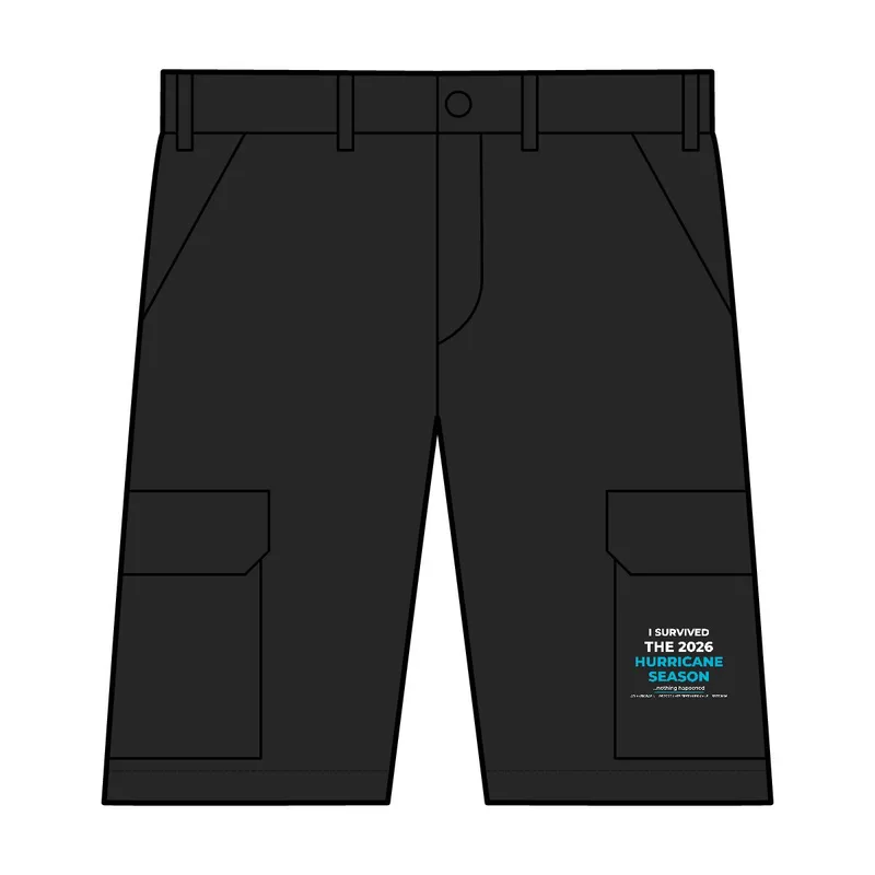 Industrial Cargo Short in Black