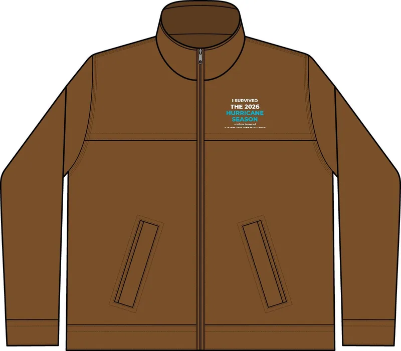 Washed Duck Cloth Flannel-Lined Work Jacket in Duck Brown