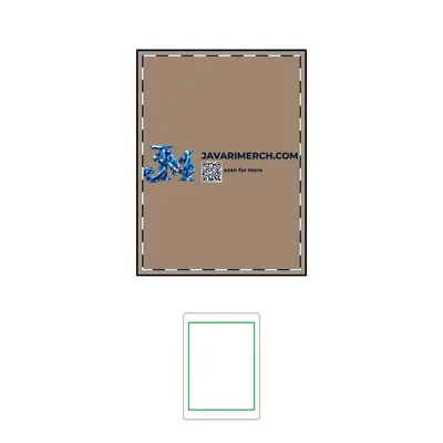 Large Vegan Leather Journal (Engraving) in Light Brown