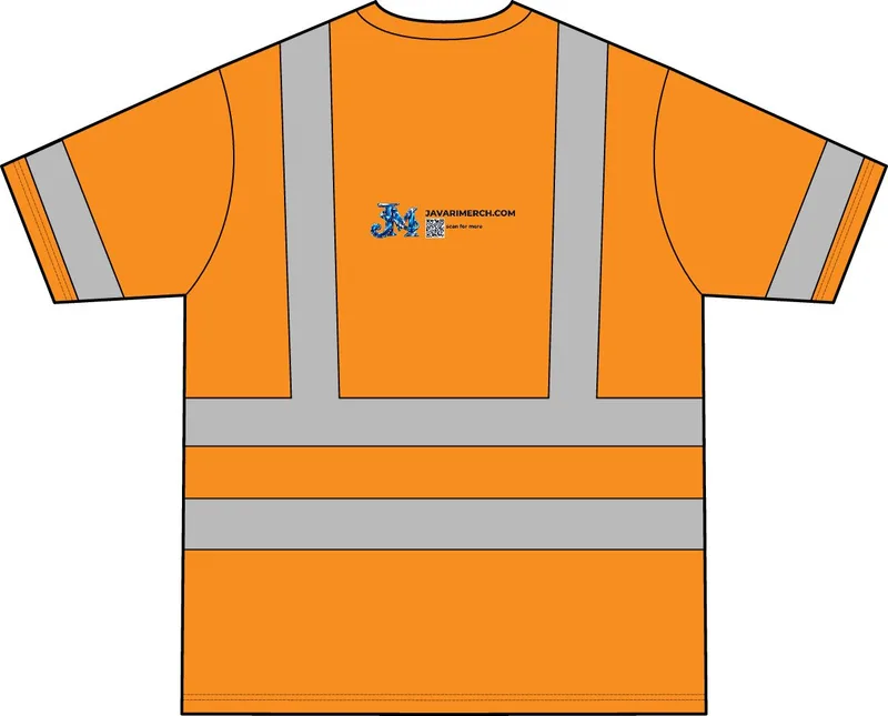 ANSI 107 Class 3 Mesh Tee in Safety Orange