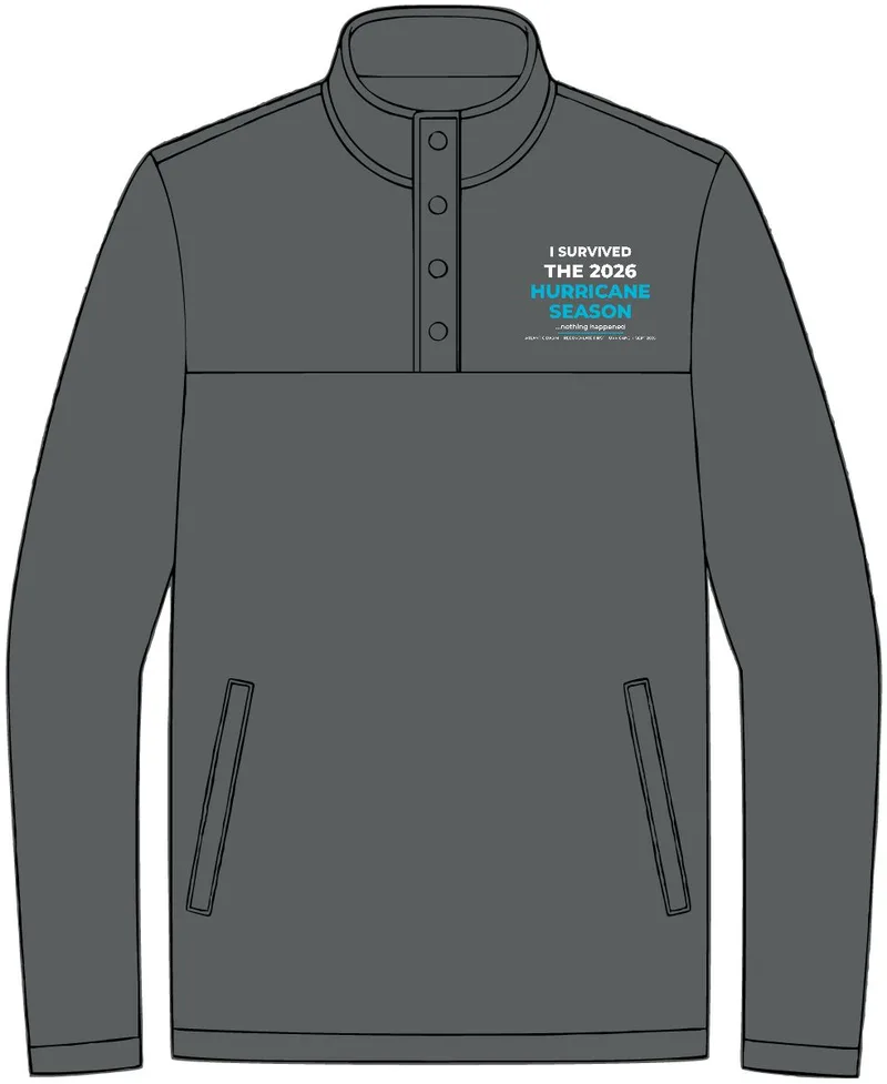 Basin Snap Pullover in Deep Black Plaid