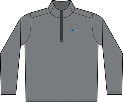 Exchange 1.5 Long Sleeve 1/2-Zip in Graphite Heather