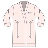 Satin Bridal Robe — Blush · One size