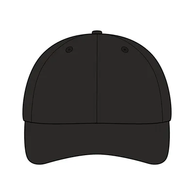 Tie-Dye Cap in Black