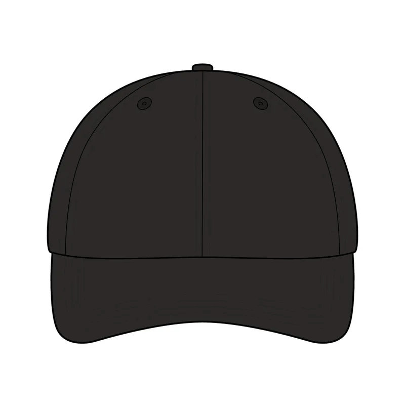 Tie-Dye Cap in Black