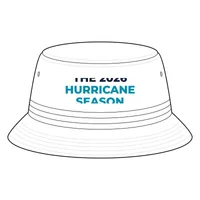 The Oxford Performance Bucket Hat — White/ Khaki · One size