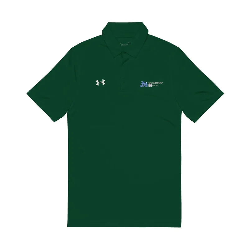 Under Armour® Men's Polo Shirt (Embroidery) in Forest Green