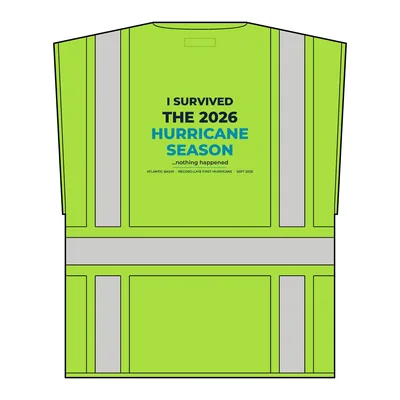 Unisex Multi-Pocket Vest in Lime