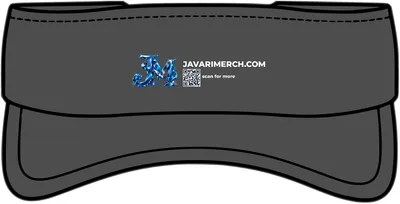 Repeat Visor in Iron Grey/ White