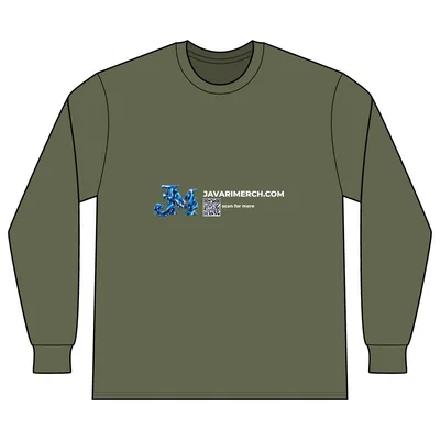 Men's Cotton Long-sleeve in Military Green