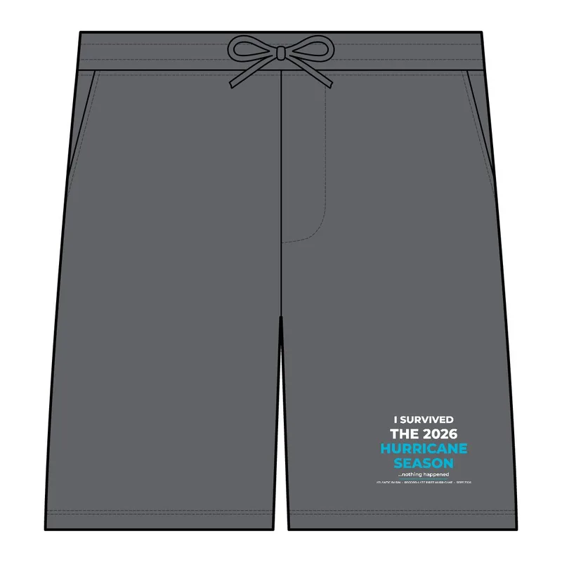 Unisex Pigment-Dyed Fleece Shorts in Pigment Black