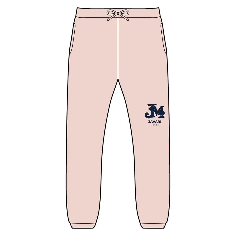 Unisex ReFlex Fleece Sweatpants in Blush