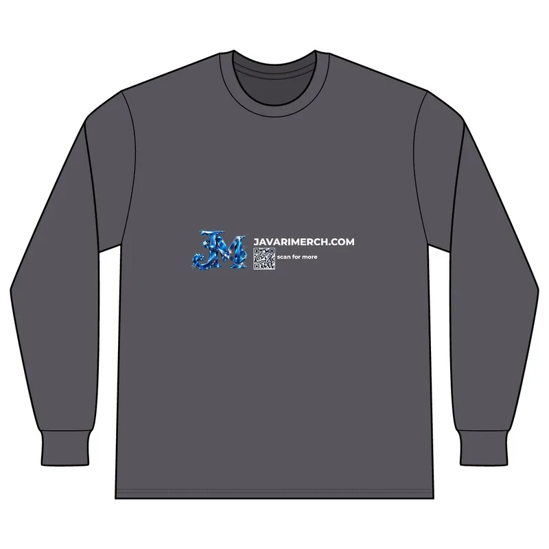 Unisex Epic Long Sleeve T-Shirt in Charcoal