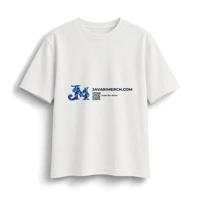Unisex Max Heavyweight Cropped T-Shirt in Off White