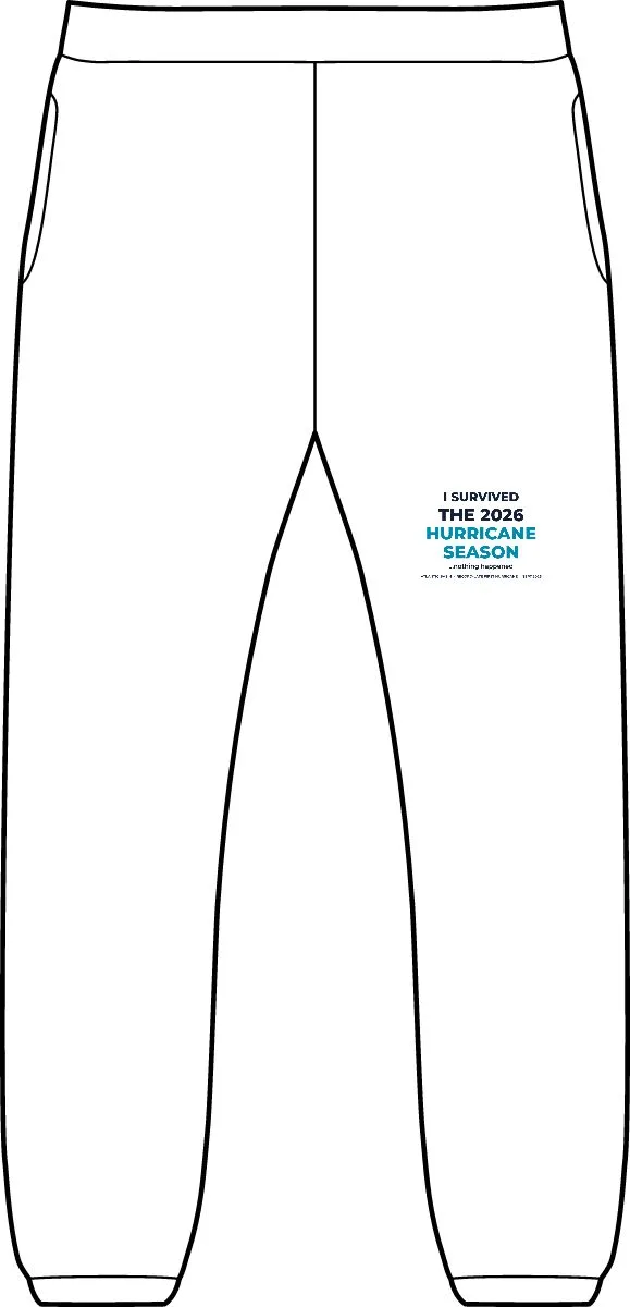 Unisex Pocket Sweatpants in White