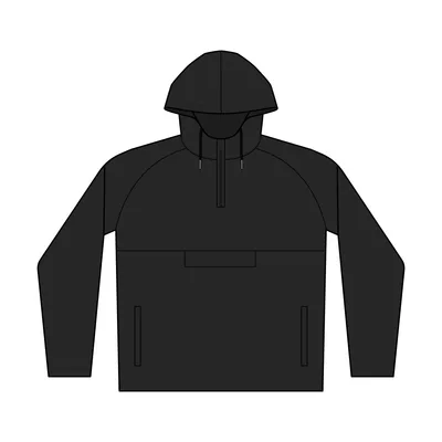 Cyrus Windbreaker in Black