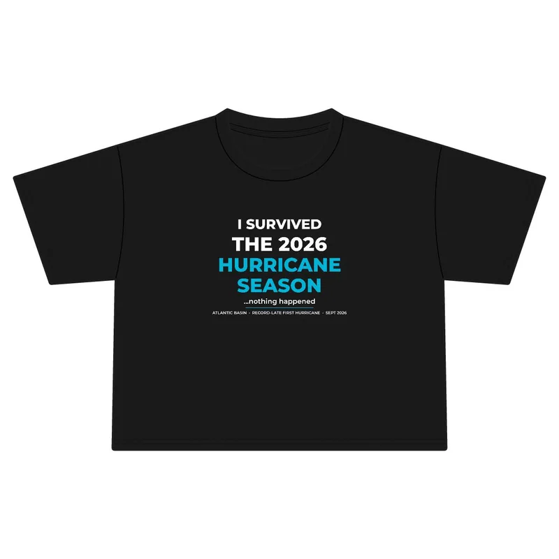 Women's Jersey Crop Tee in Black
