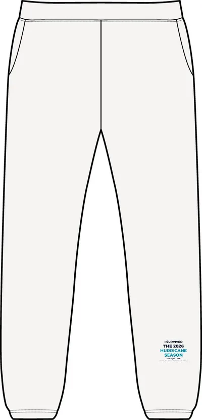 Softstyle Midweight Pocket Sweatpants in Off White