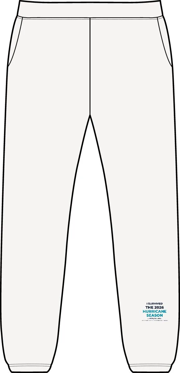 Softstyle Midweight Pocket Sweatpants in Off White