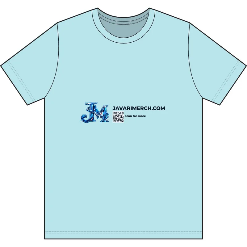 Unisex Ring Spun T-Shirt in Breezy Blue