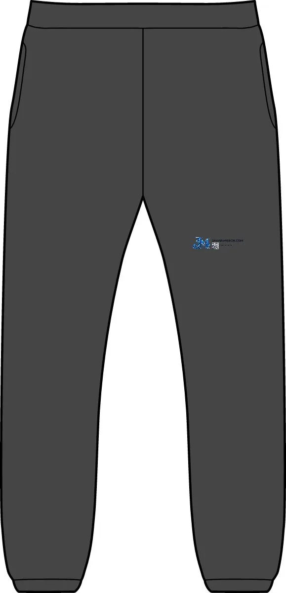Unisex Pocket Sweatpants in Dark Heather