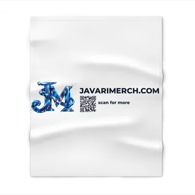 Throw Blanket in White base