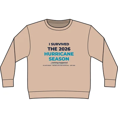 Unisex Urban Garment Dyed Sweatshirt in Burro
