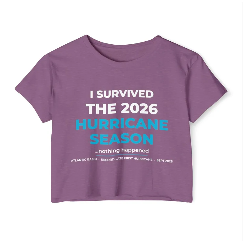 Women's Festival Crop Top in Shiraz