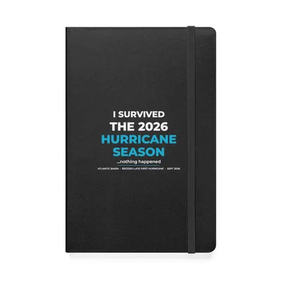 Hardcover Bound Notebook in Black