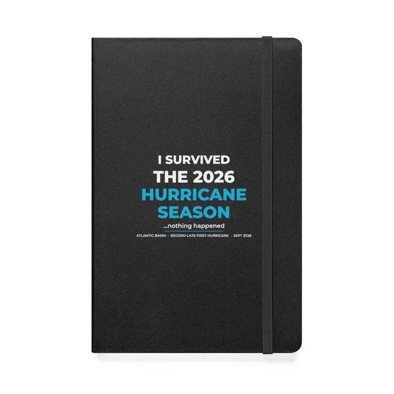 Hardcover Bound Notebook in Black