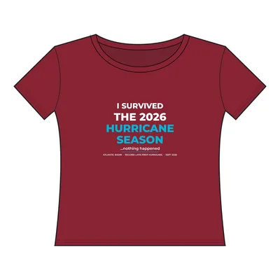 Women's Curvy Fine Jersey Tee in Cardinal