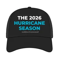 Stock Trucker Cap — Black · One size