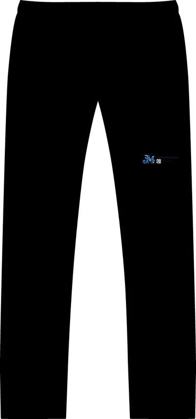 Heavy Blend Open Bottom Sweatpant in Black