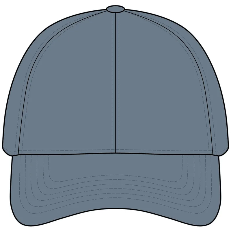 Flexfit 110 Performance Snapback Cap in Heather True Navy