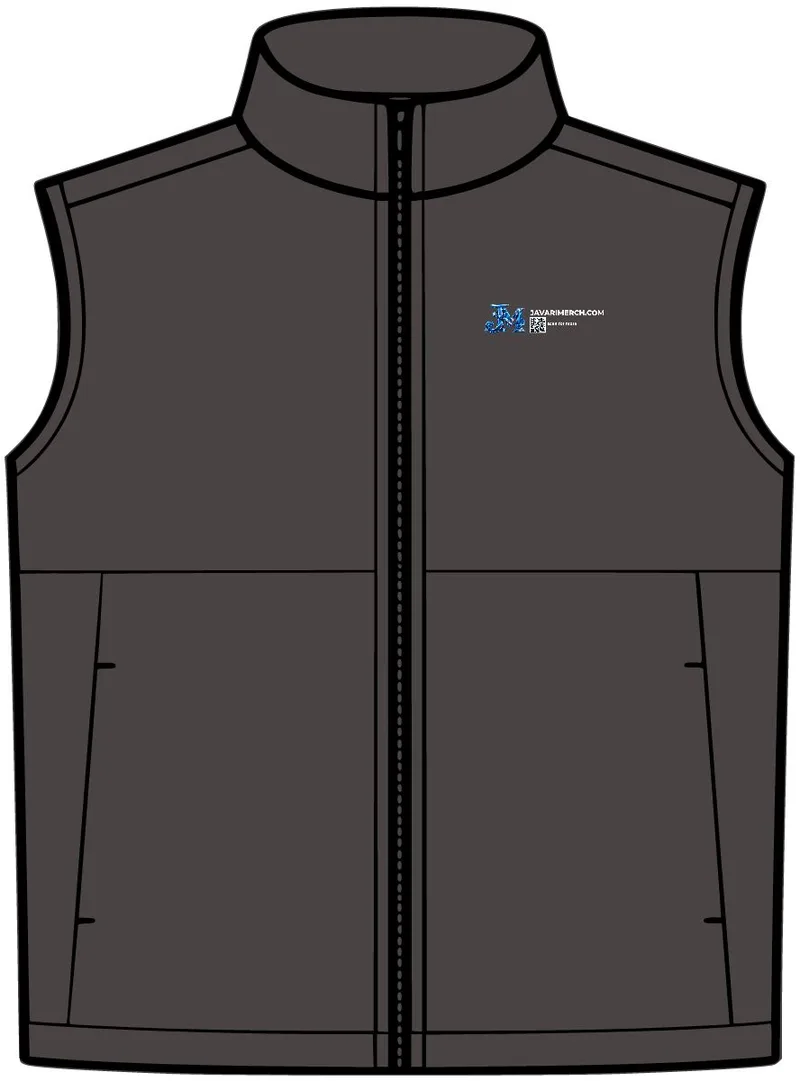 Soft Shell Vest in Graphite