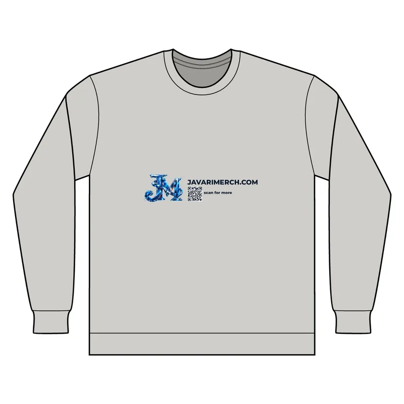 Unisex USA-Made Long Sleeve T-Shirt in Dark Ash