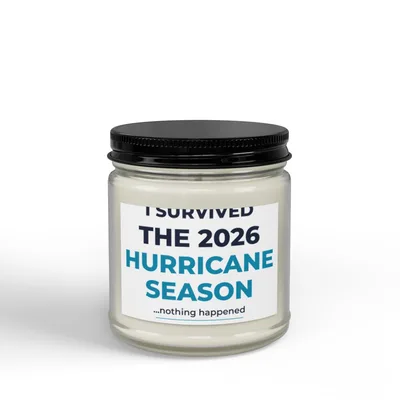 Scented Soy Candles with Black Lid, (4 and 9oz) in Amber Jar + Black Lid