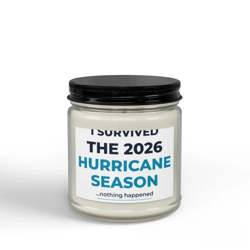 Scented Soy Candles with Black Lid, (4 and 9oz) in Amber Jar + Black Lid