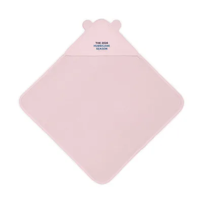 Terry Hooded Towel with Ears (Embroidery) in Ballerina