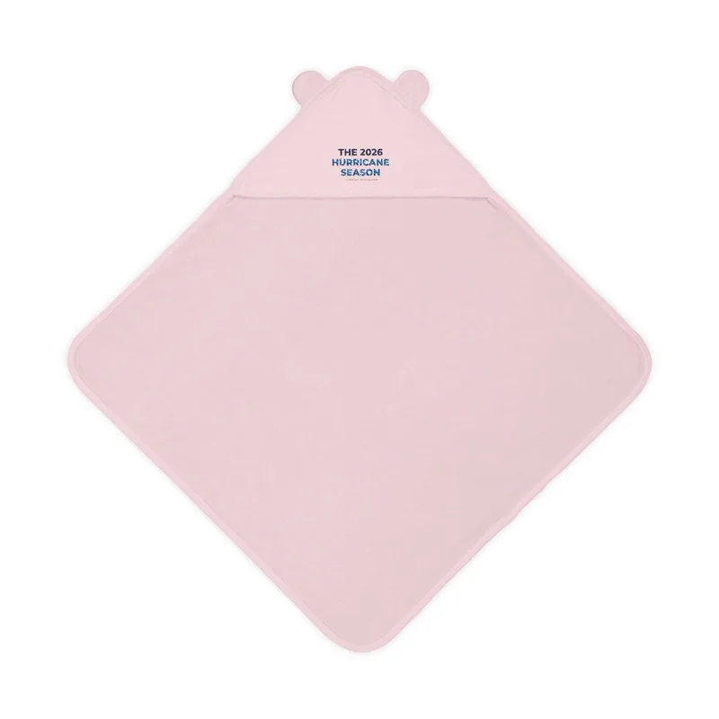 Terry Hooded Towel with Ears (Embroidery) in Ballerina