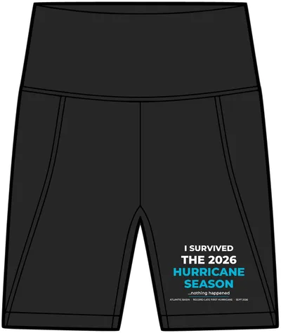 Women's Active Bike Shorts in Black
