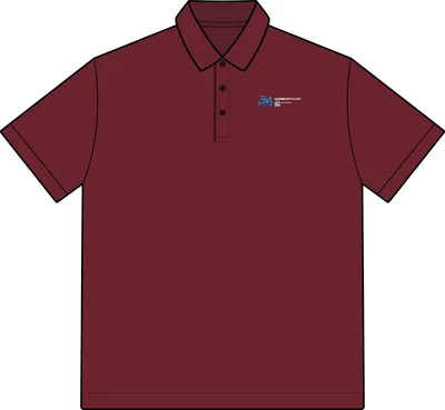 Tall Wearever Signature Pique Polo in Burgundy
