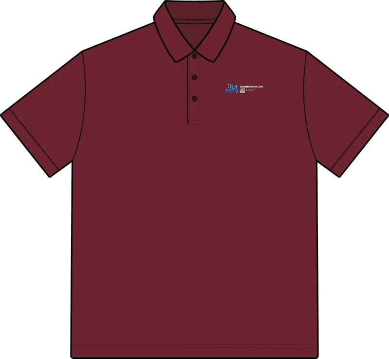 Tall Wearever Signature Pique Polo in Burgundy