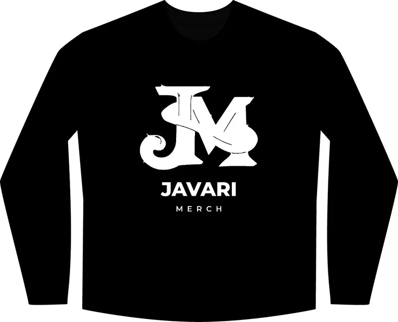 Women's Maple Curve L-S Tee in Black