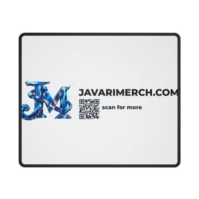 Stitched Edge Desk Mat in Black