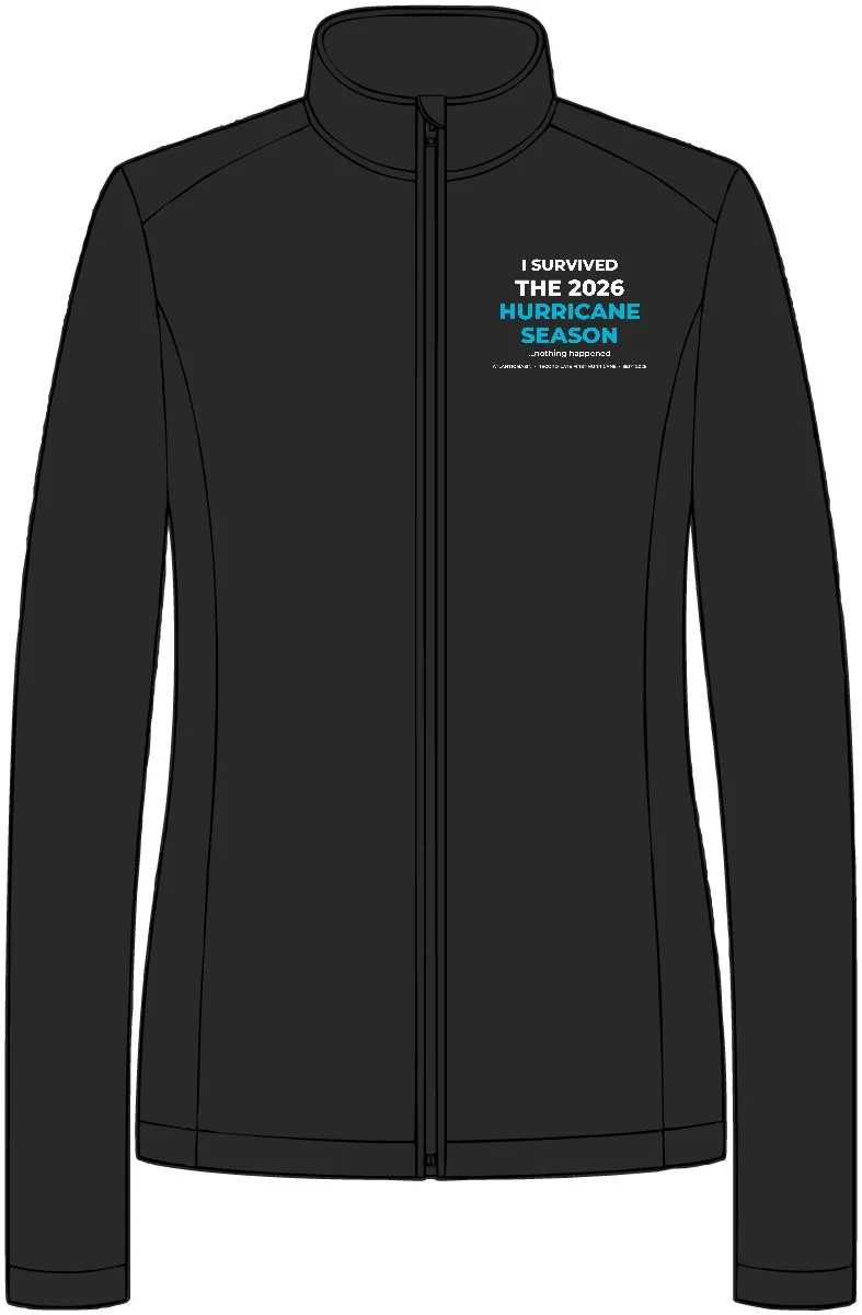 Women's Vertical Texture Full-Zip Jacket in Black/ Iron Grey