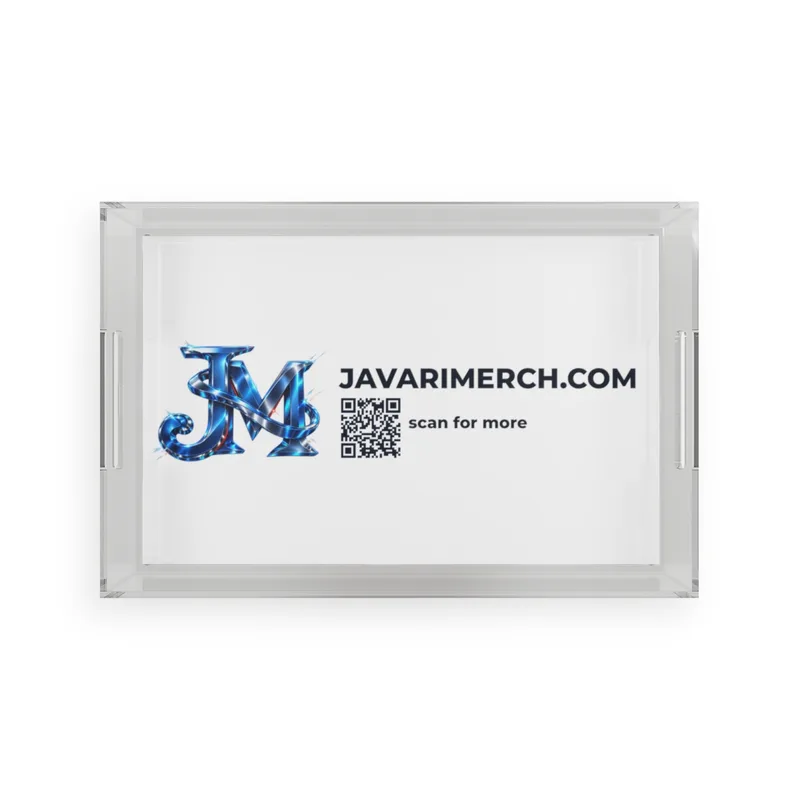 Acrylic Serving Tray in Clear