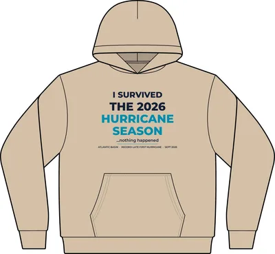 Men's Cotton Polyester Hoodie in Light Sand