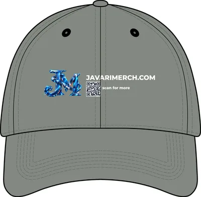Impact Mesh Stretch-Tek Adjustable Cap in Grey Concrete
