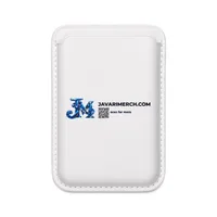 Vegan Wallet (Magsafe® Compatible) — White · One size